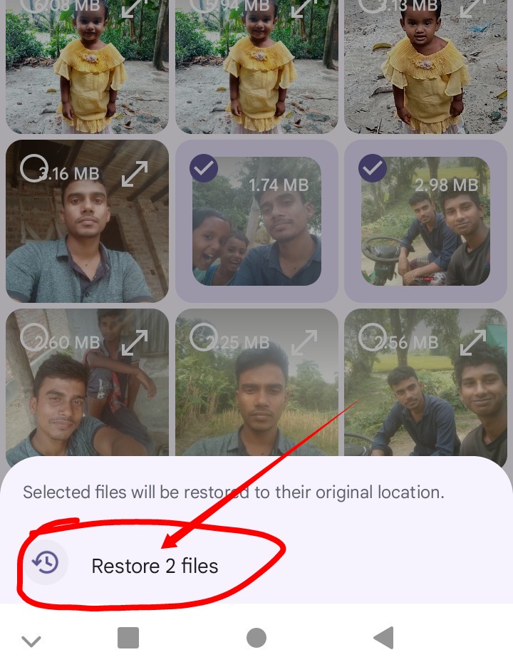 মোবাইলে: ডিলিট হওয়া ছবি ফিরিয়ে আনার উপায়