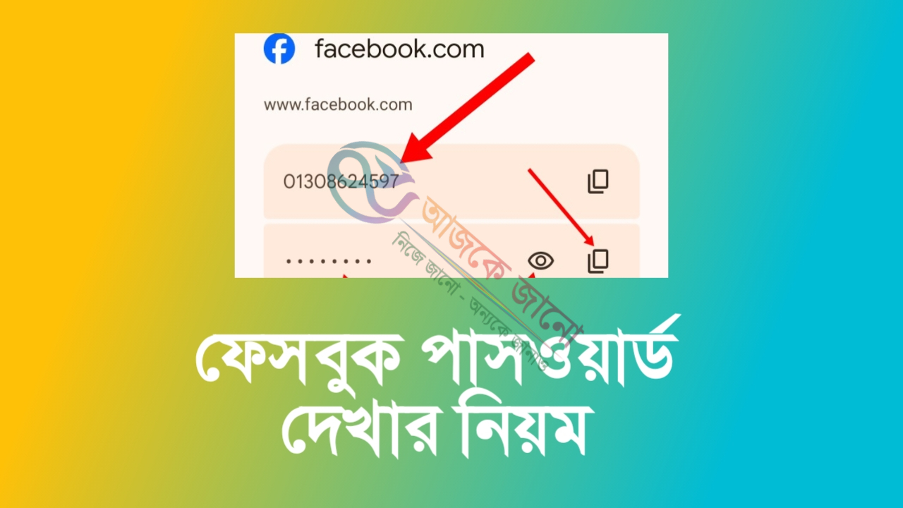 ফেসবুক পাসওয়ার্ড ভুলে গেলে বের করার উপায়: জানুন